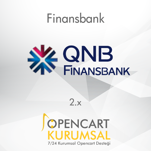 Opencart Finansbank Sanal Pos Entegrasyonu