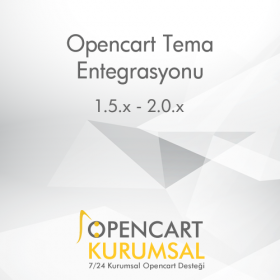 Opencart Tema Kurulumu ve Düzenlenmesi