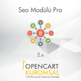 Opencart Ayrıntılı Seo Modülü Pro 2.x