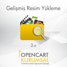 Opencart Gelişmiş Resim Yükleme Ekranı Modülü