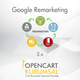 Opencart Google Dinamik ve Standart Remarketing Modülü