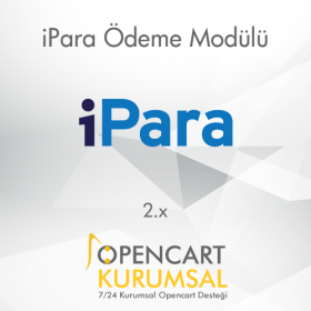 Opencart iPara Ödeme Entegrasyonu