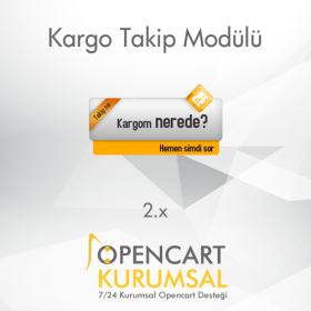 Opencart Kargo Takip Pro Modülü