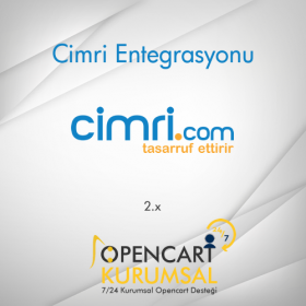 Opencart Cimri Xml Entegrasyonu 2.x