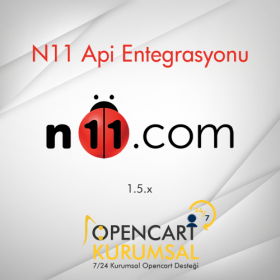 Opencart N11 Api Entegrasyonu 1.5.x