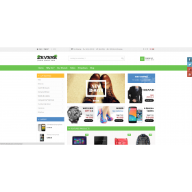 Opencart Savana Genel Alışveriş Teması