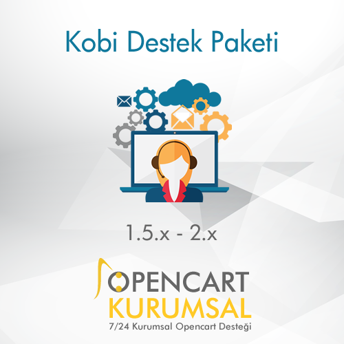Opencart Kobi Destek Paketi / Aylık