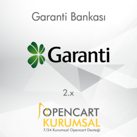 Opencart Garanti Bankası Ödeme Entegrasyonu